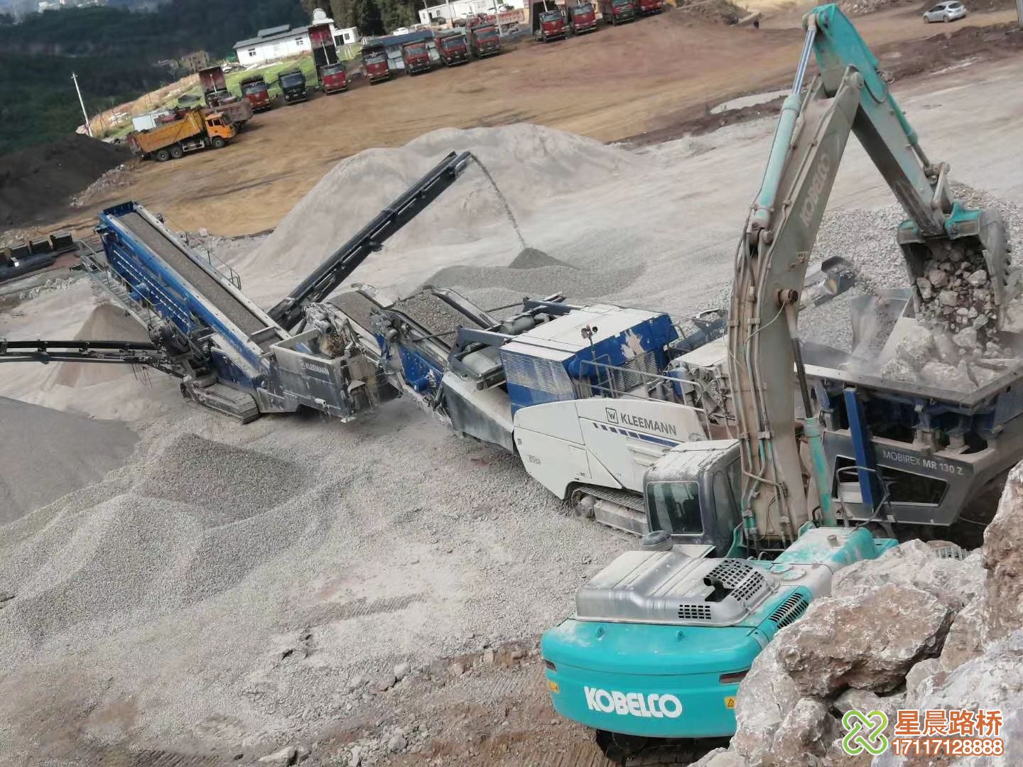 移動破碎機租賃，出租碎石設(shè)備和制砂設(shè)備